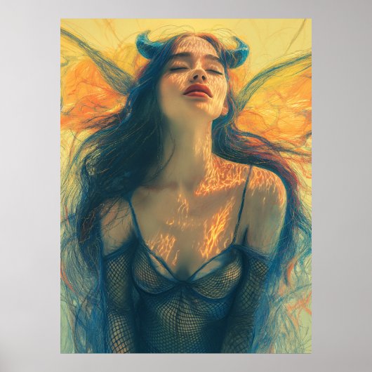 悪魔かわいらし10037 ポスター (正面)