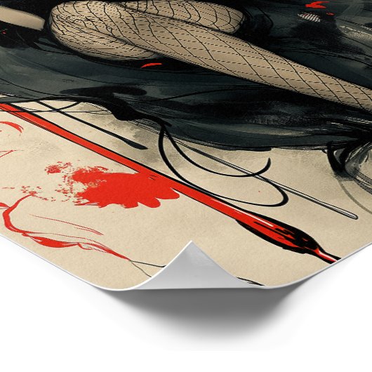 悪魔かわいらし1018 ポスター (角)