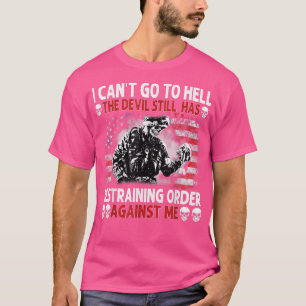 悪魔がまだレストラを持っている地獄に行くことができない孟神 Tシャツ