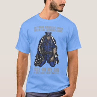 悪魔が呼び掛ける最も暗い時来間に Tシャツ