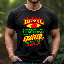悪魔が喜ぶ牧師 キリスト教 トライブレンドTシャツ