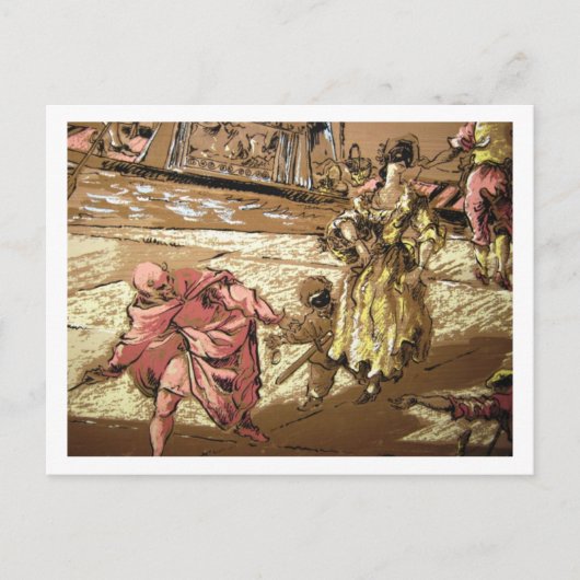 悪魔が私にそれをさせた ポストカード (正面)