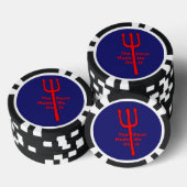 悪魔が私にそれをさせた ポーカーチップ (積み重ね)