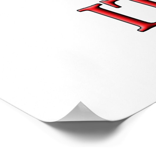 悪魔が私にそれを醸造した – ビール ポスター (角)