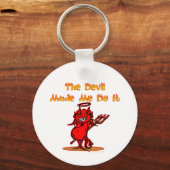 悪魔が私にやらせた! キーホルダー (裏面)