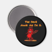 悪魔が私にやらせた！ マグネット (正面/裏面)