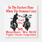 悪魔が私を兄来と呼ぶと、私たちは マグネット (正面)