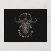 悪魔でさえも一度は天使だった ポストカード (正面)