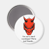 悪魔ではない磁石 マグネット (正面/裏面)