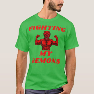 悪魔との戦い Tシャツ