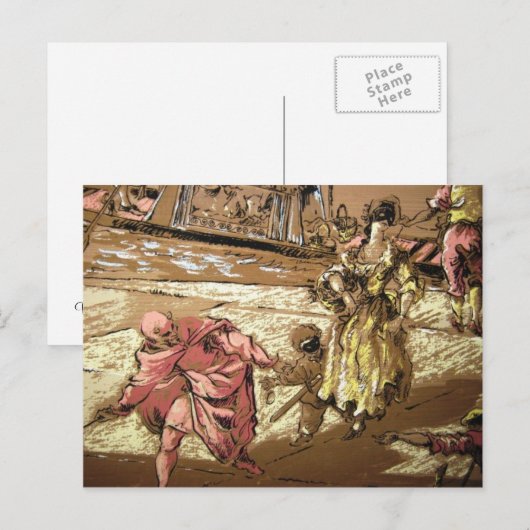 悪魔との踊り ポストカード (正面/裏面)