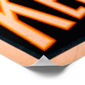 悪魔と一緒にワインを飲むゲラー魔術師 ポスター (角)