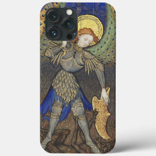 悪魔と大天使の聖マイケル iPhone 13 PRO MAXケース