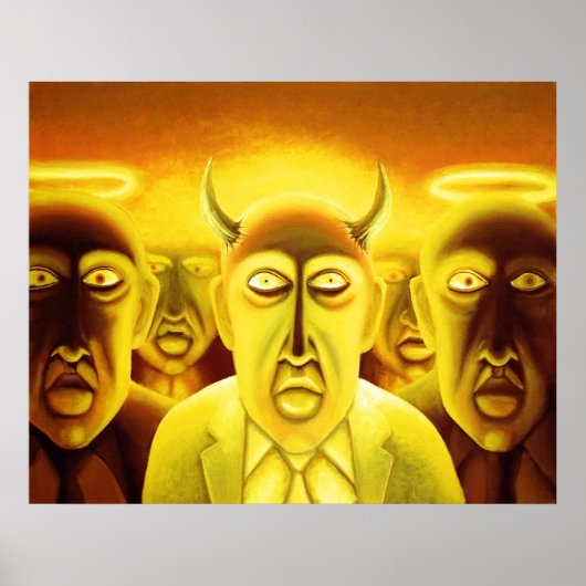 悪魔と天使 ポスター (正面)