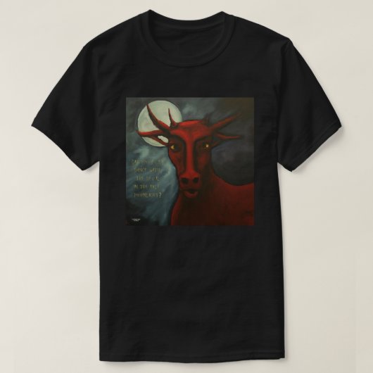 悪魔と踊った事は？ Tシャツ (デザイン正面)
