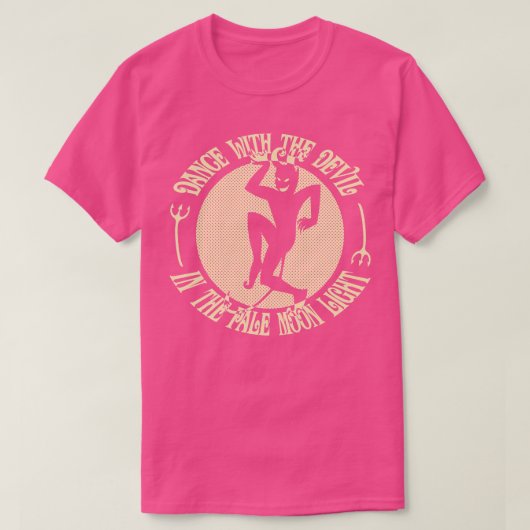 悪魔と踊る Tシャツ (デザイン正面)