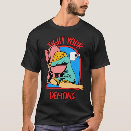 悪魔と闘え Tシャツ (正面)