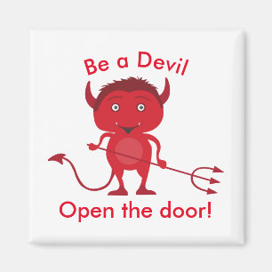 「悪魔になれ。悪魔のグラフィックを開く マグネット
