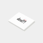 悪魔に対処する ポストイット (アングル)