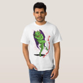 悪魔に憑かれたんだ！ Tシャツ (正面フル)