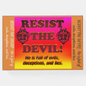 悪魔に抵抗しろ！ ゲストブック (裏面)