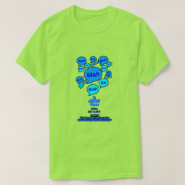 悪魔に抵抗せよ - ブルーロゴ - Tシャツ