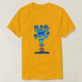 悪魔に抵抗せよ - ブルーロゴ - Tシャツ