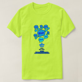 悪魔に抵抗せよ - ブルーロゴ - Tシャツ