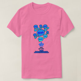 悪魔に抵抗せよ - ブルーロゴ - Tシャツ