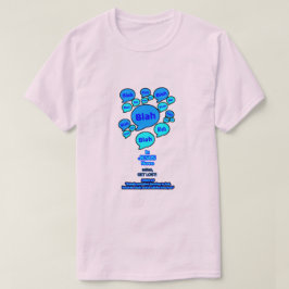 悪魔に抵抗せよ - ブルーロゴ - Tシャツ