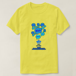 悪魔に抵抗せよ - ブルーロゴ - Tシャツ