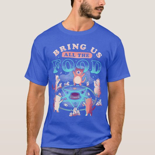 悪魔のかわいい猫のギフトVint Tシャツ (正面)