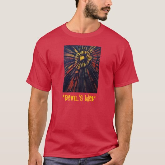 悪魔のくもの巣 Tシャツ (正面)
