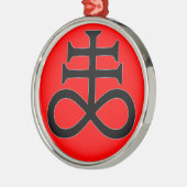 悪魔のしるし メタルオーナメント (左)