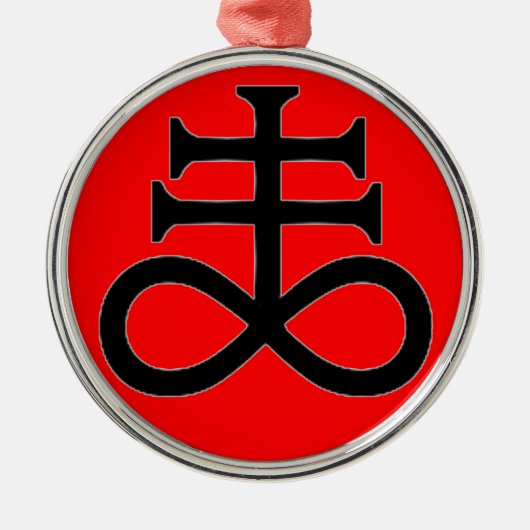 悪魔のしるし メタルオーナメント (正面)