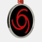 悪魔のしるし メタルオーナメント (右)