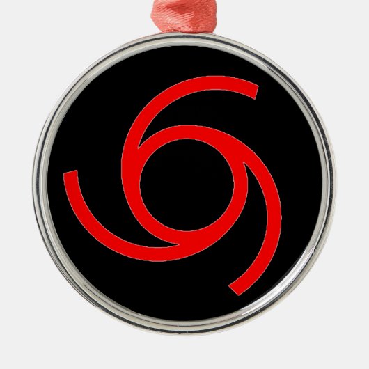 悪魔のしるし メタルオーナメント (正面)