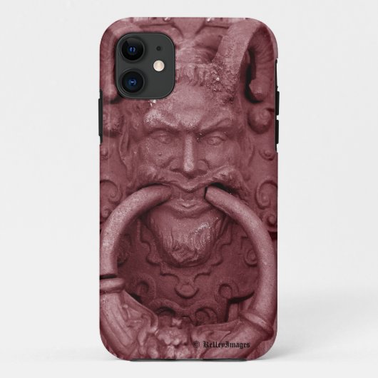 悪魔のたたくiPhone 5の例 Case-Mate iPhoneケース (裏面)