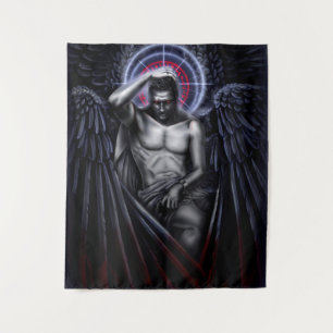 悪魔のためのFallnの悔やみや弔慰 タペストリー