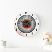 悪魔のまなざし ラージ壁時計 (ホーム)