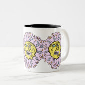 悪魔のよういデイジーのコップ ツートーンマグカップ (正面右)