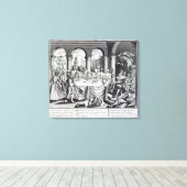 悪魔のようなマスカレード キャンバスプリント (インサイチュ (ウッドフロア))