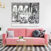 悪魔のようなマスカレード キャンバスプリント (インサイチュ (リビング))