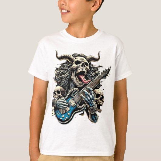 悪魔のようなリフ転がァス: Rock & Forever" Tシャツ (正面)