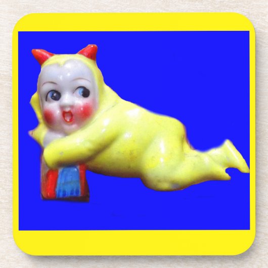 悪魔のような小さい子 コースター (正面)