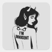 悪魔のような無邪気な女 スクエアシール (正面)