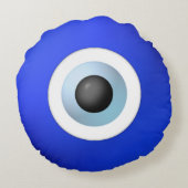 悪魔のような目を追い払うアミュレット ラウンドクッション (裏面)