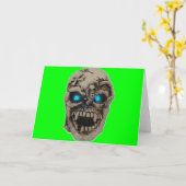 悪魔のような目 カード (黄色い花)