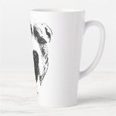 悪魔のような笑顔 カフェラテマグ (右)