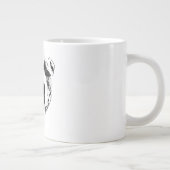 悪魔のような笑顔 ジャンボコーヒーマグカップ (右)